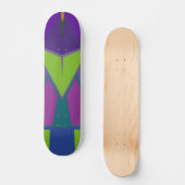 Abstract #567 persoonlijk skateboard (Voorkant)