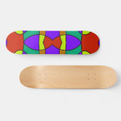 Abstract #573 persoonlijk skateboard (Horizontaal)