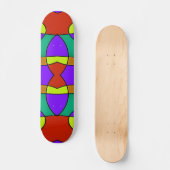 Abstract #573 persoonlijk skateboard (Voorkant)
