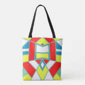 Abstract #581 tote bag (Achterkant)
