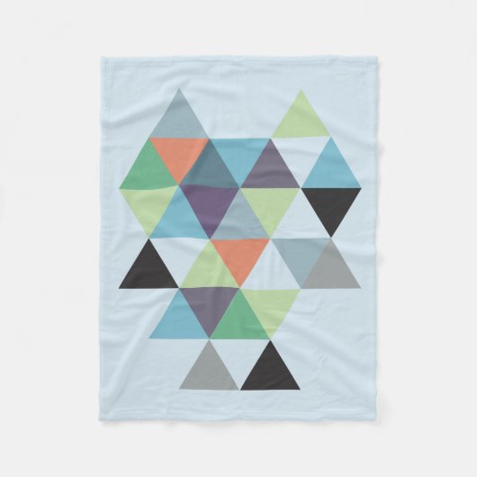 Abstract #587 fleece deken (Voorkant)