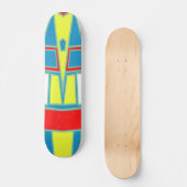 Abstract #591 persoonlijk skateboard (Voorkant)