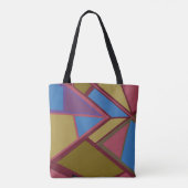 Abstract #596 tote bag (Achterkant)