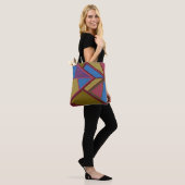 Abstract #596 tote bag (Op model)