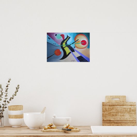 ABSTRACT 5 POSTER (Keuken)
