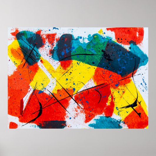 ABSTRACT 5 POSTER (Voorkant)