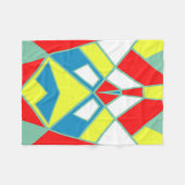 Abstract #601 fleece deken (Voorkant (Horizontaal))