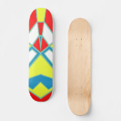 Abstract #601 persoonlijk skateboard (Voorkant)