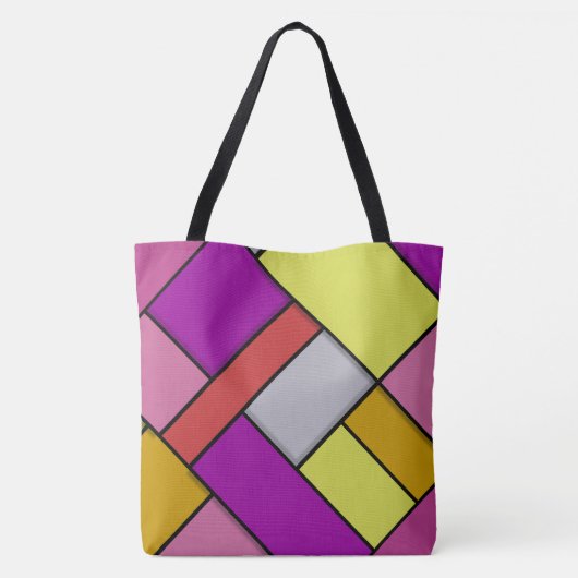 Abstract #60 tote bag (Achterkant)