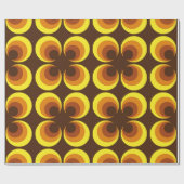 Abstract. 60s kleurrijk naadloos patroon, retro-st cadeaupapier (Vlak)