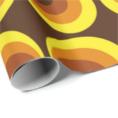 Abstract. 60s kleurrijk naadloos patroon, retro-st cadeaupapier (Rol Hoek)