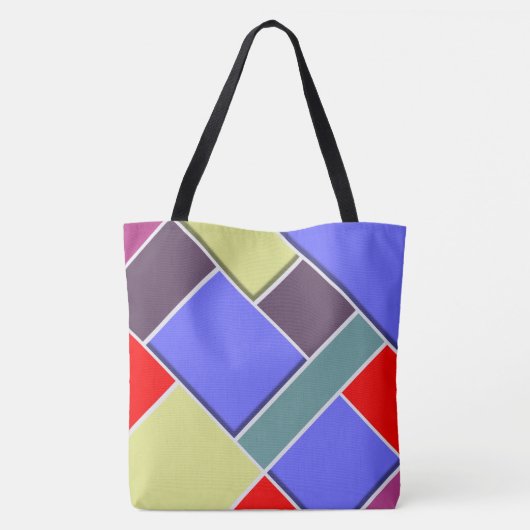Abstract #65 tote bag (Achterkant)