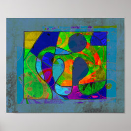 "Abstract 6" 8 x 10 Poster of Download