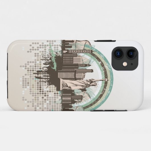 ABSTRACT 6 Case-Mate iPhone CASE (Achterkant (horizontaal))