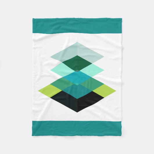 Abstract #711 fleece deken (Voorkant)