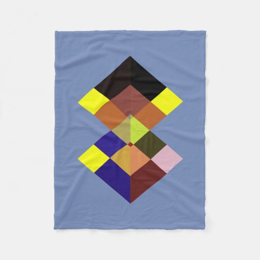 Abstract #719 fleece deken (Voorkant)