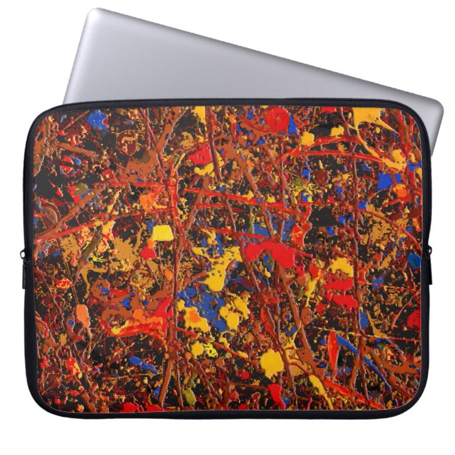 Abstract #725 laptop sleeve (Voorkant)