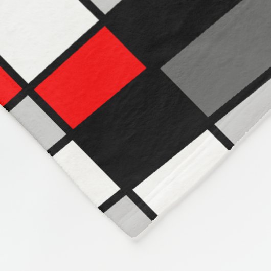 Abstract #73 fleece deken (Hoek)