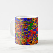 Abstract #741 koffiemok (Voorkant links)