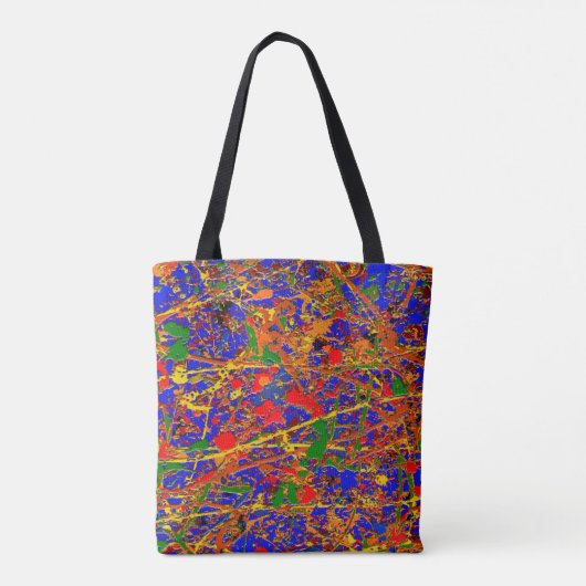 Abstract #741 tote bag (Achterkant)