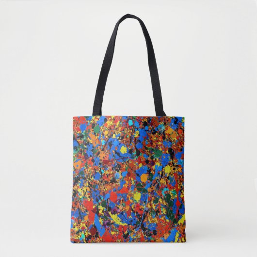 Abstract #744 Veronica Tote Bag (Voorkant)