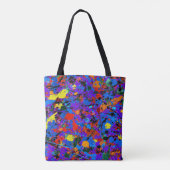 Abstract #746 tote bag (Achterkant)