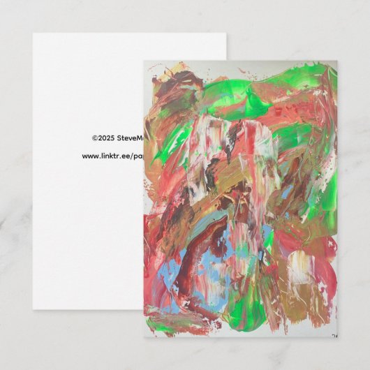 Abstract 75 100 072024 bedankkaart (Voorkant / Achterkant)