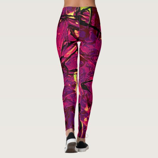 Abstract #787 leggings (Achterkant)