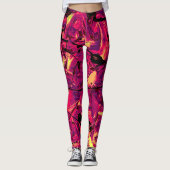 Abstract #787 leggings (Voorkant)