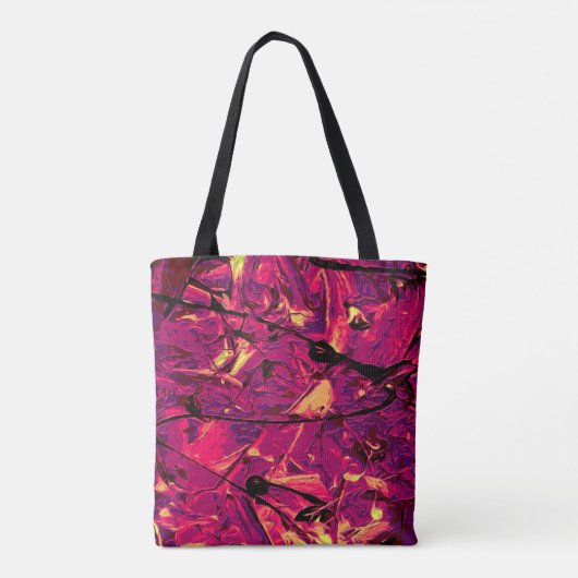 Abstract #787 tote bag (Achterkant)