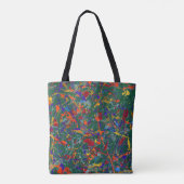 Abstract #819 tote bag (Achterkant)