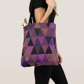 Abstract #831 Paarse Passie Tote Bag (Dichtbij)