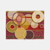 Abstract #843 fleece deken (Voorkant (Horizontaal))