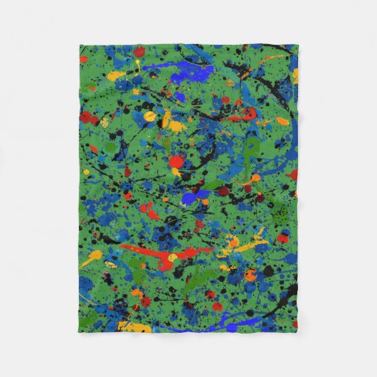Abstract #908 fleece deken (Voorkant)