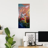 ABSTRACT 911 POSTER (Thuiskantoor)