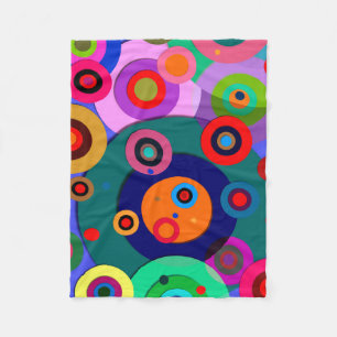 Abstract #928 fleece deken