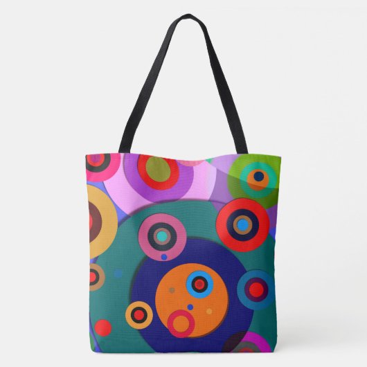 Abstract #928 tote bag (Achterkant)