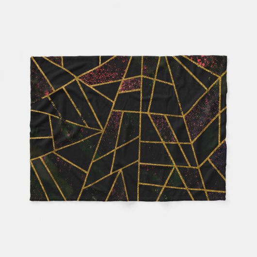 Abstract #939 fleece deken (Voorkant (Horizontaal))