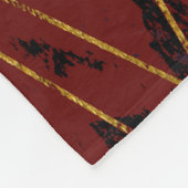 Abstract #940 Rood Fleece Deken (Hoek)