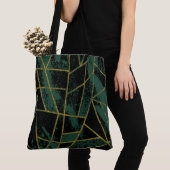 Abstract #941 Groen Tote Bag (Dichtbij)
