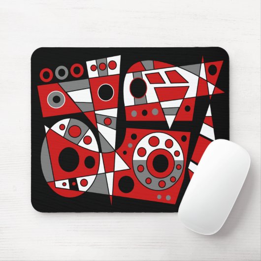 Abstract #946 muismat (Met muis)