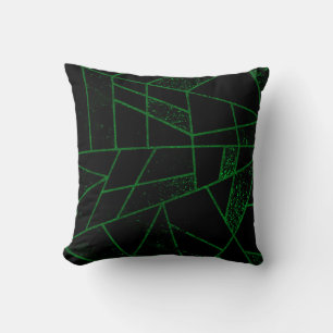 Abstract #948 Groen Kussen