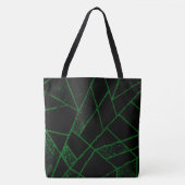 Abstract #948 Groen Tote Bag (Voorkant)
