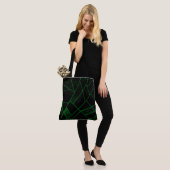 Abstract #948 Groen Tote Bag (Op model)
