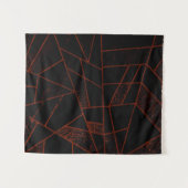 Abstract #948 Red Small Wandkleed (Voorkant (horizontaal))