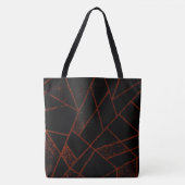 Abstract #948 Rood Tote Bag (Voorkant)