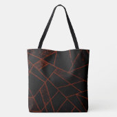 Abstract #948 Rood Tote Bag (Achterkant)