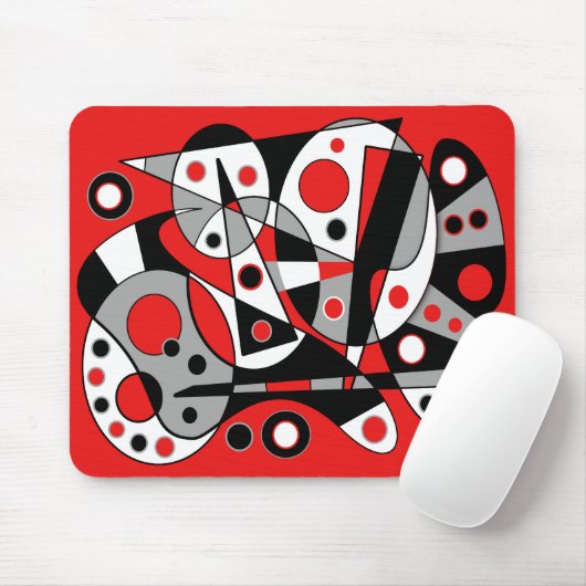 Abstract #962 muismat (Met muis)