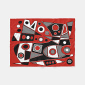 Abstract #968 fleece deken (Voorkant (Horizontaal))