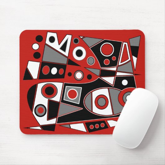 Abstract #968 muismat (Met muis)